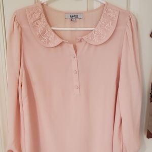 Forever 21 Petal/Blush Pink Blouse
